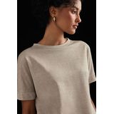 Street One - T-shirt - Zwart - Viscosemix