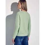 Sweatstof Sweater - Effen - Ronde Hals - Lange Mouw - Normale Pasvorm