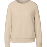 Sweater - Effen - Sweatstof - Ronde Hals - Lange Mouwen