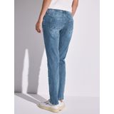 Jeans - Jane - Effen - Slimfit - Low Waist - Lang/maxi