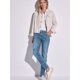 Jeans - Jane - Effen - Slimfit - Low Waist - Lang/maxi