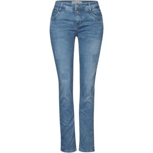 Jeans - Jane - Effen - Slimfit - Low Waist - Lang/maxi