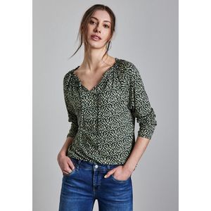 Street One A322965 T-shirt - Fir Groen - Dames - Raglan