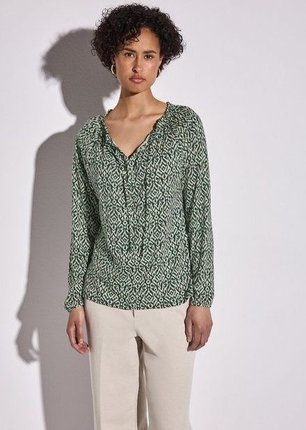 Street One A322965 T-shirt - Fir Groen - Dames - Raglan