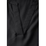 STREET ONE - Blouse - Zwart - Korte Mouwen - Ingesneden Ronde Hals