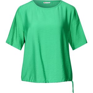 Street One - Blouse - Groen - Korte Mouwen