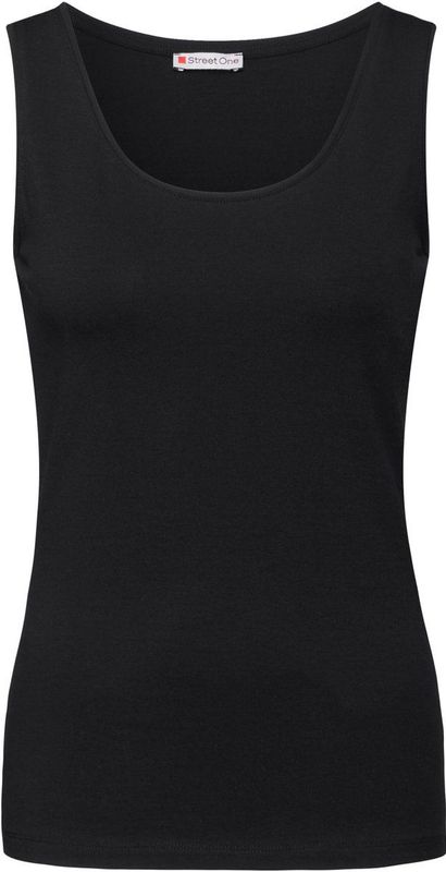 Street One - Anni - Dames Top - Zwart