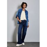 Street One - Gerda - T-shirt - Effen - Katoen-Modaalmix