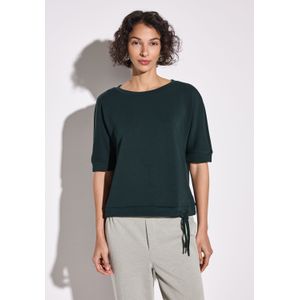 Rechte Zoom - Jersey - Effen - Ronde Hals - Halve Mouw - Normale Pasvorm