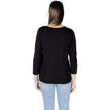 Street One - Dames Shirt - Zwart - Viscosemix met Stretch