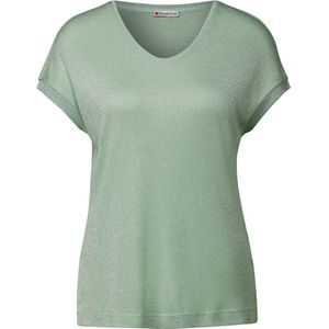 STREET ONE T-Shirt im Glitzer-Look