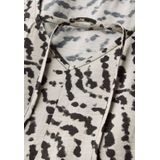 Street One - Midi-Tuniekjurk - Grafisch Patroon - V-hals - 3/4 Mouwen