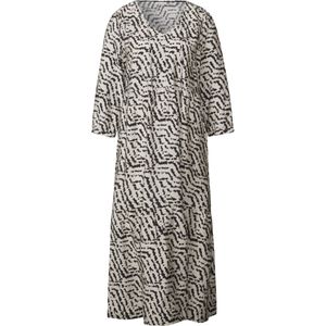 Street One - Midi-Tuniekjurk - Grafisch Patroon - V-hals - 3/4 Mouwen