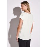 Street One - Shirt - Wit - Print - Katoen