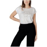 Street One - Shirt - Wit - Print - Katoen