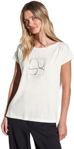 Street One - Shirt - Wit - Print - Katoen