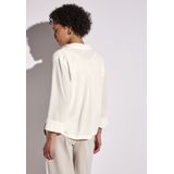 Street One - Crinkle Overhemdblouse - Licht - Viscosemix