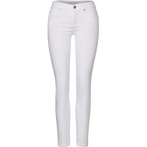 Spijkerbroek - Middelhoge Taille - Slanke Pijpen - Katoenmix met Stretch