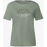 STREET ONE T-Shirt mit Schriftzug