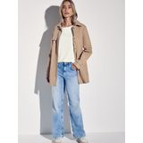 STREET ONE - Shirttop Style Crista - Offwhite - Regular Fit - Korte Mouwen