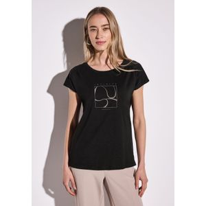 Street One - Overhemd - Grafische Print - Katoen-Modalmix