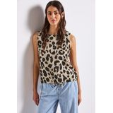 Street One - Mousseline Blouse Top - Beige - Dames