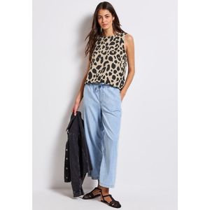 Street One - Mousseline Blouse Top - Beige - Dames