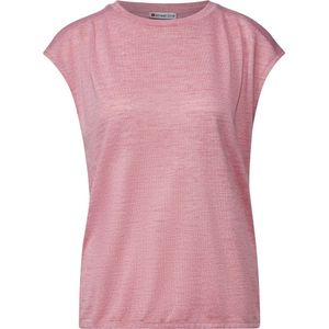 Street One - T-shirt - Blush Peach - Katoen