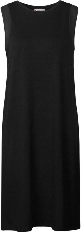 Street One - Dames Jurk - Zwart - Chiffon Detail