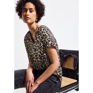 Street One - Blouse - Dierenprint - Viscose