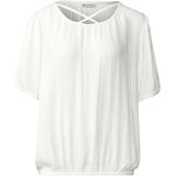 Street One - Blouse - Wit - Dames - Met Lintdetail