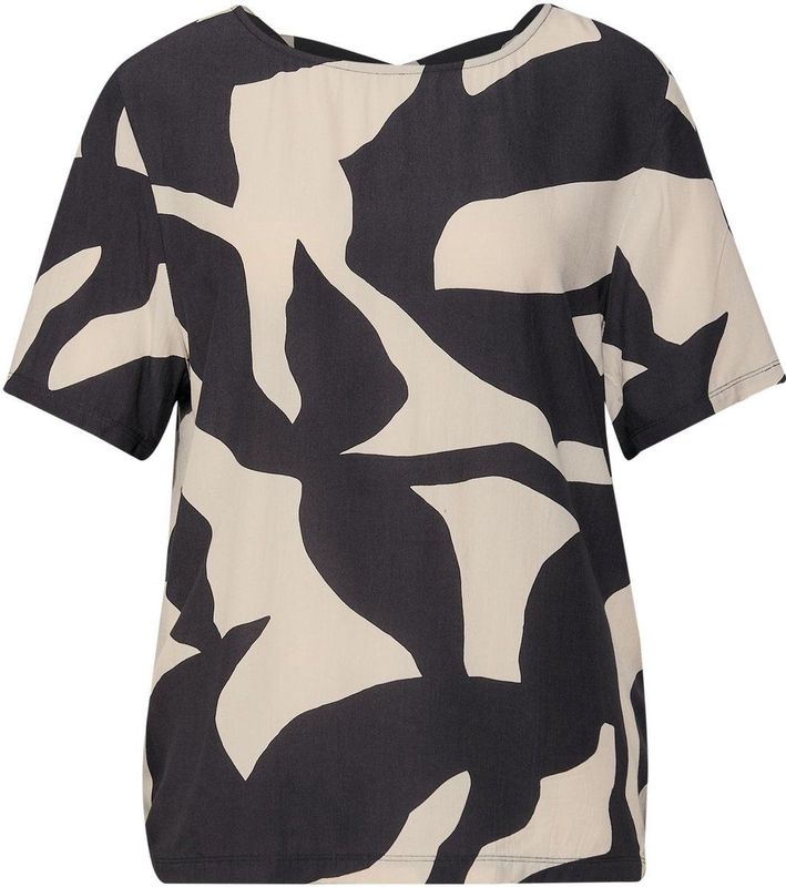 Street One - T-shirt - Grafisch Dessin - Zachte Viscose