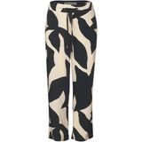 Street One - Wide Legs Broek - Patroon - Viscose - Loose Fit