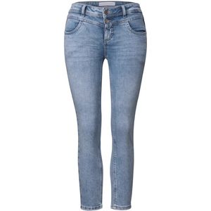 Street One Dames 7/8 Slim Fit jeans in Blauw, in size: 24