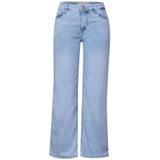 Street One Dames Wide Legs Jeans in Blauw, in size: 27
