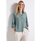 Street One - Dolman Overhemd Blouse - Blauw