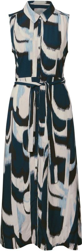 Street One - Blousejurk - Turkoois - Mouwloos