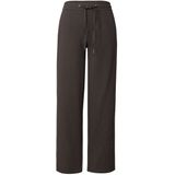 Street One Dames Gestructureerde broek met rechte leg in Bruin, in size: 32