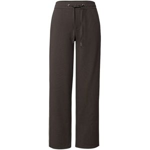 Street One Dames Gestructureerde broek met rechte leg in Bruin, in size: 32