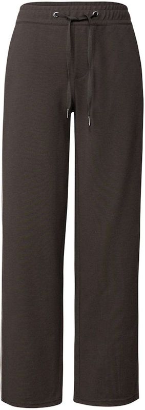 Street One Dames Gestructureerde broek met rechte leg in Bruin, in size: 32