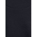 Street One Dames Style Pania T-shirt, Deep Blue Nieuw, 34