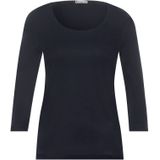Street One Dames Style Pania T-shirt, Deep Blue Nieuw, 34