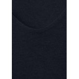 Street One T-shirt Palmira - Donkerblauw met Korte Mouwen