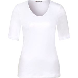 Street One - Dames T-shirt - Wit - Katoen