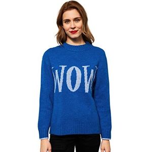 Street One Dames A302045 gebreide trui, Strong Blue, 42, strong blue, 42