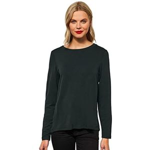 Street One Dames A318903 shirt met lange mouwen, deep Clary Mint, 38, Deep Clary Mint, 38