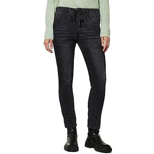 Street One A375888 Losse damesjeans (1 stuk), Thermoknit Black Wash