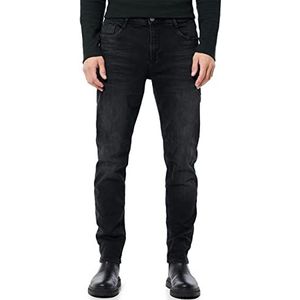 Street One MEN Heren D375904 jeansbroek Casual, Basic Black Wash, W29/L34, Basic Black Wash, 29W x 34L