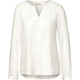 Blouse - Effen - Viscose - Losse Pasvorm - Lange Mouw