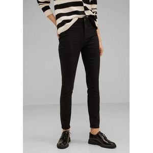 Street One A376799 Jeggings Jeans voor dames, zwart.